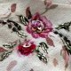 Bluzka bez rękawów Dunnes Stores r. M vintage retro wiskoza kwiaty wyszywana koraliki
