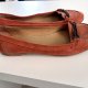 Gino Rossi 38 skóra naturalna buty loafersy lordsy  w kolorze brzoskwiniowym ozdobne łańcuszki