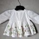 Urocza sukieneczka tunika dla noworodka do 3 miesięcy