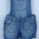 MODO Casual Wear spodenki ogrodniczki jeans / M