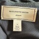 Moulinette Soeurs XS 34 szara obcisła sukienka przylegająca asymetryczna rayon