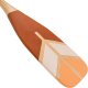 Pagaj John Paddle Ozdoba Kolorowy Malowany 60 cm WZ1