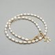 Pearls /white/ perły naturalne vol. 8 - choker