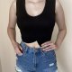 Crop top L Atmosphere 94% wiskoza