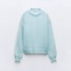 ZARA - SWETER Z TIULEM - S