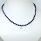 Lapis Lazuli - krótki naszyjnik z kamieni naturalnych, choker,