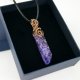 Jaspis lazurowe wybrzeże wisiorek wire wrapping