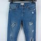 Ted Baker spodnie slim skinny jeans dziury 26 / S