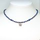 Deep blue - krótki naszyjnik z lapis lazuli, choker,