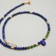 Lapis lazuli & diopsyd /choker/ - Szlachetna kolekcja