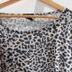 Lindex sukienka vintage panterka leopard print lyocell