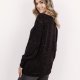 Sweter z cekinami - SWE338 czarny MKM