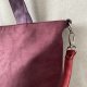 Torba hobo XXL -oberżyna, bordo, wrzos