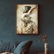 PLAKAT A4 STEAMPUNK BUNNY 2