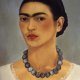 Obraz na płótnie -  Frida Kahlo, portret artystki, portret malarki