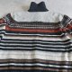 KANER turecki sweter w paski vintage