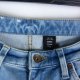 H&M SKINNY spodnie jeans przetarcia dziury 33 / 32