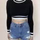 Crop top S H&M 80% wiskoza