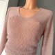 Jasny różowy sweter Pink Woman M 38