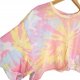 H&M oversize crop t-shirt tie dye 38 M