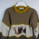 Little Angel sweter vintage z wool / S