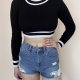 Crop top S H&M 80% wiskoza