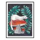 White Weasel Plakat 30x40