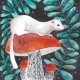 White Weasel Plakat 30x40