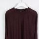 New Look Men cienki sweter akryl burgund / M