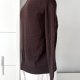 Sweter Zara r.S 36 wełna 100 % cieniutki ciepły brązowy