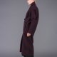 plum col haut coat