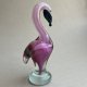 Designerski!!! Mid Century Vintage Murano Glass Flamingo ❤ Art Glass ❤ Figurka