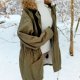 PARKA KHAKI OVERSIZE