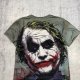 Heath Ledger Joker Koszulka męska Full print t-shirt Avant Garde Unisex