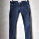 Granatowe jeansy skinny biodrówki Hollister XS S