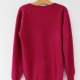 sweter vintage burgund