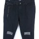 Męskie spodnie jeans Boohoo Man ćwieki zamki UK 36R / L 32"