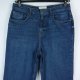 Fat Face spodnie jeans proste szerokie nogawki / UK 12S