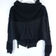 Lilith wełniany sweter z kapturem oversize wool angora kaszmir / M