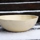 Umywalka ceramiczna nablatowa 38 cm Ręcznie malowana umywalka “Paproć" – naturalna elegancja