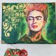 Toaletka z lusterkiem, Frida Kahlo, energetyczna kolorystyka, prezent