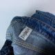 Denim mom jeans wysoki stan spodnie dżins / EUR 42