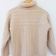 exclusive wool beige sweater