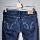 Granatowe jeansy skinny biodrówki Hollister XS S