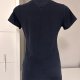 Tommy Jeans granatowy T-shirt, 60% bawełna, M z napisem, logowany