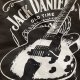 Torba Vintage z gitarą Jack Daniels niepowtarzalna prezent