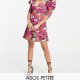 ASOS Design Petite Sukienka Koktajlowa w kwiaty na wesele unikat