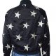 DESIGNERSKA KURTKA BOMBER W GWIAZDY XS S M