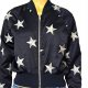 DESIGNERSKA KURTKA BOMBER W GWIAZDY XS S M