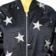 DESIGNERSKA KURTKA BOMBER W GWIAZDY XS S M